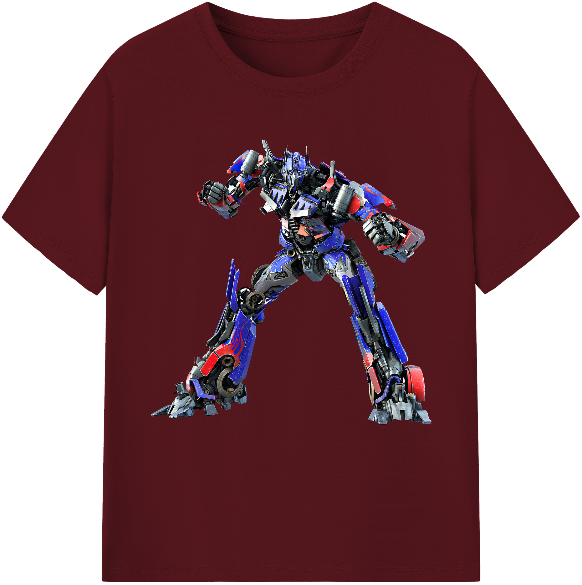 （画像用） Transformers トランスフォーマー 綿100％半袖Tシャツ（フロントプリント）